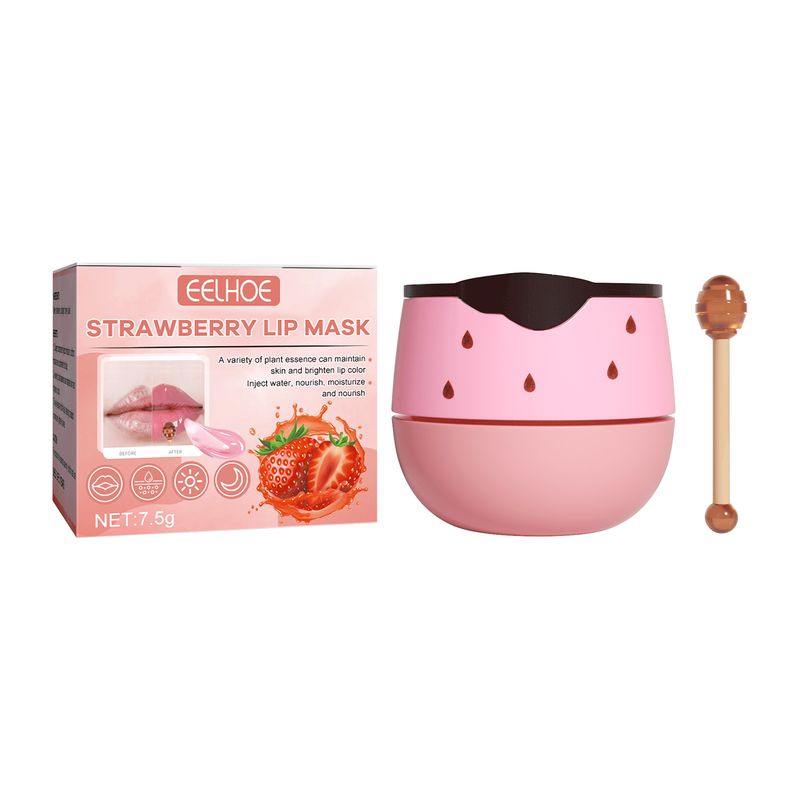 EELHOE Lip Mask Lightening Lip Lines, Hydrating, Moisturizing, Removing Dead Skin, Anti-Freezing And Cracking, Non-Greasy And Easy To Absorb Lip Balm_voghion.com