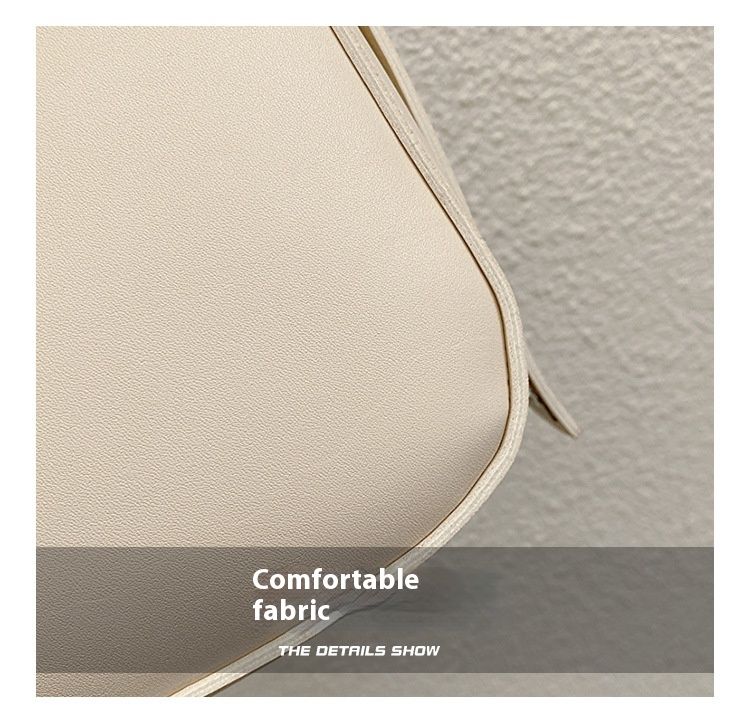 Retro Saddle Bag for Women 2024 New French Fashion Single Shoulder Underarm Bag Solid Color Versatile Crossbody Bag_voghion.com