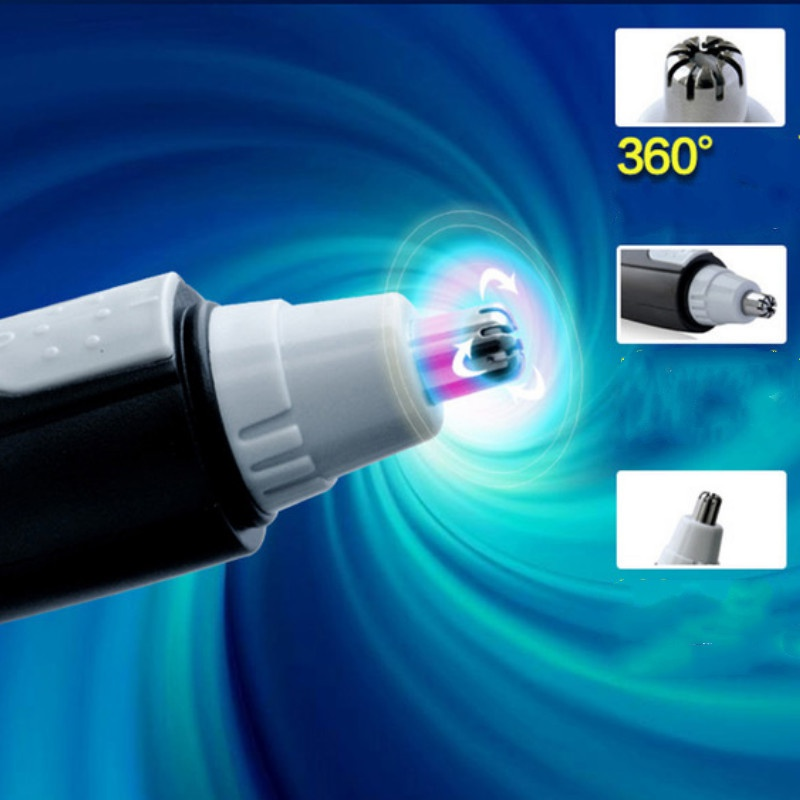 Neuer Trimmer für die Nase, elektrischer Nasenhaartrimmer, sichere Gesichtspflege, Rasiertrimmer für Nasentrimer, Make-up-Werkzeuge_voghion.com