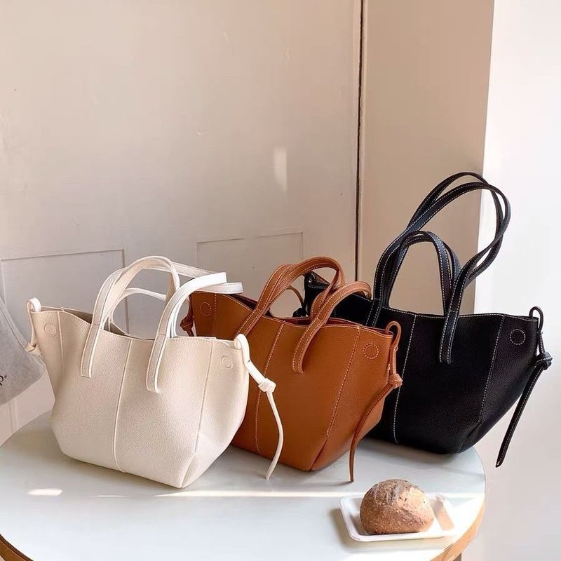French High Value Fashion Tote Bag Advanced Hand Held Large Capacity Shoulder Underarm Women's Bag_voghion.com