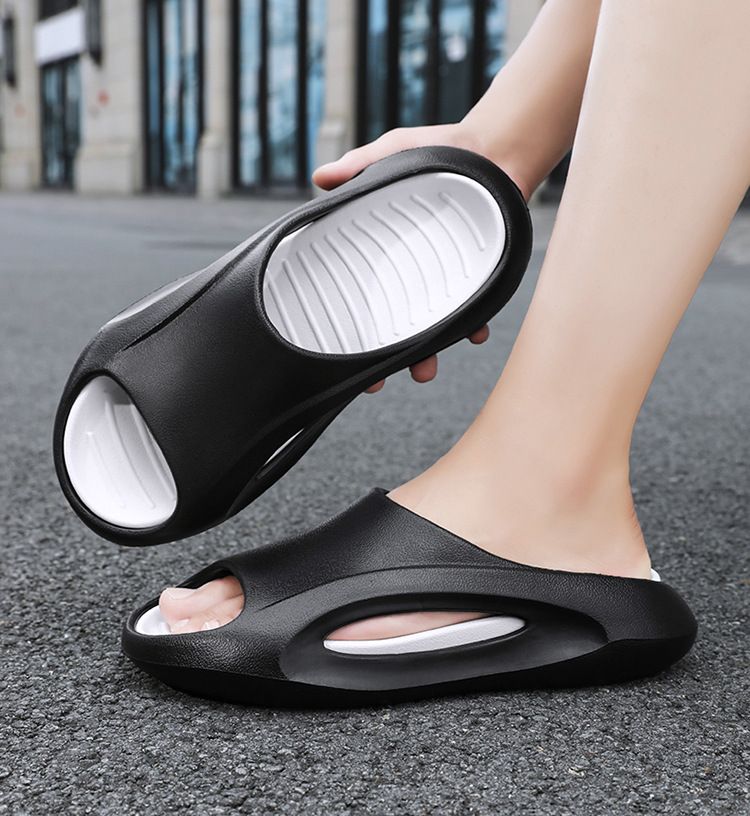 Cloud-Like Comfort Slides voor heren - Ultrazachte zomerpantoffels met antislipzool en uitneembare binnenzool_voghion.com