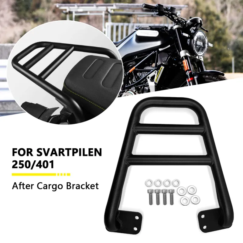 Til SVARTPILEN 250 401 Motorcykeltilbehør Bagagebærer Bagagerum Bagagerumsholder Holder Lastbeslag svartpilen 401_voghion.com