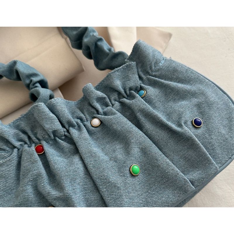 Small And Minimalist Personalized For Women 2024 New Commuter Wrinkle Underarm Versatile Casual Instagram Cloud Shoulder_voghion.com
