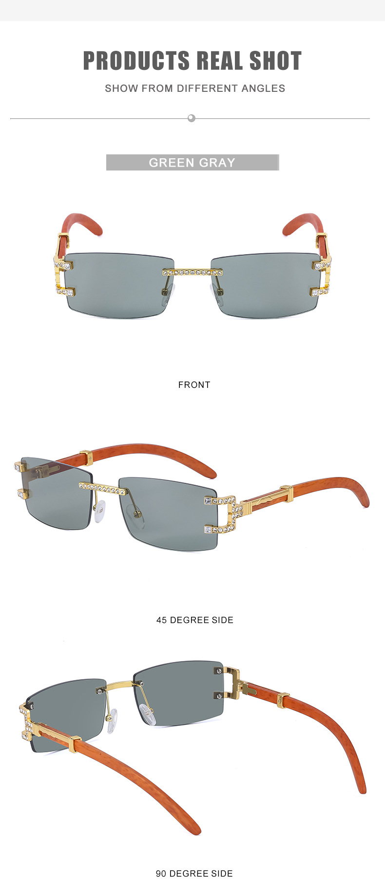 Unisex Sunglasses Anti-glare Anti-UV Polarizer Couple Sunglasses_voghion.com