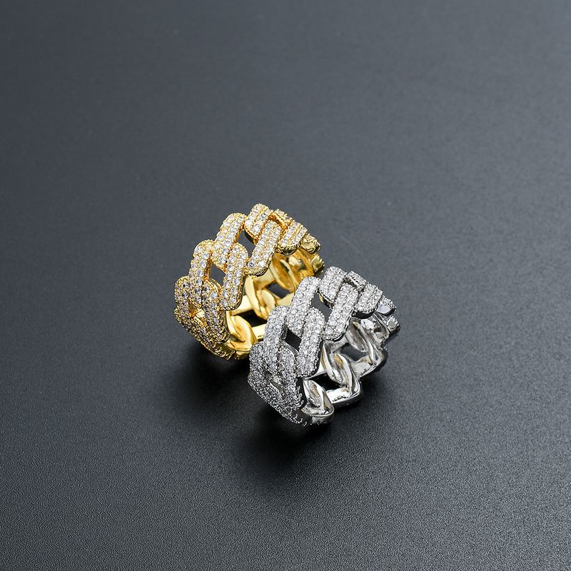 Gioielli da uomo, anelli hip hop, anelli cubani con zirconi, anelli di coppia alla moda da 11 mm_voghion.com