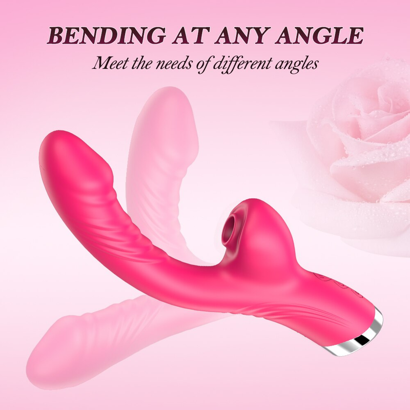 Realistic Rabbit Vibrator Dildo for Women Clitoris Sucker Stimulator G Spot Vibrator Female Masturbator_voghion.com