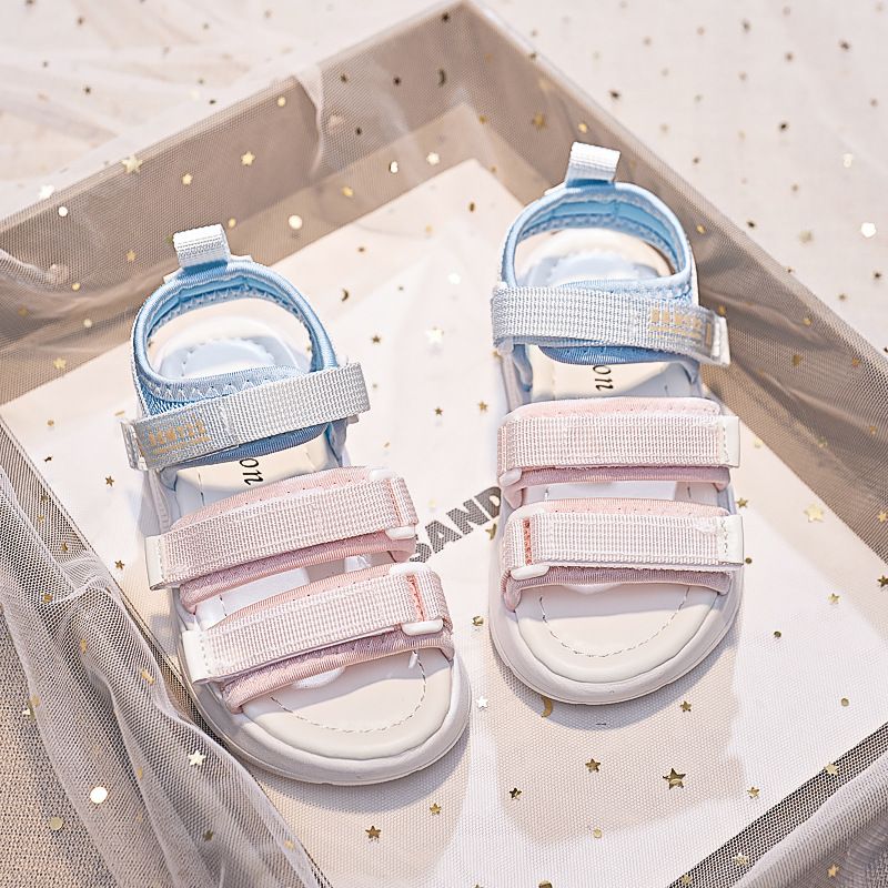 2024 New for and Girls Mid size Big Children's Soft Sole Sandals with Western Style Summer Princess Beach Shoes_voghion.com