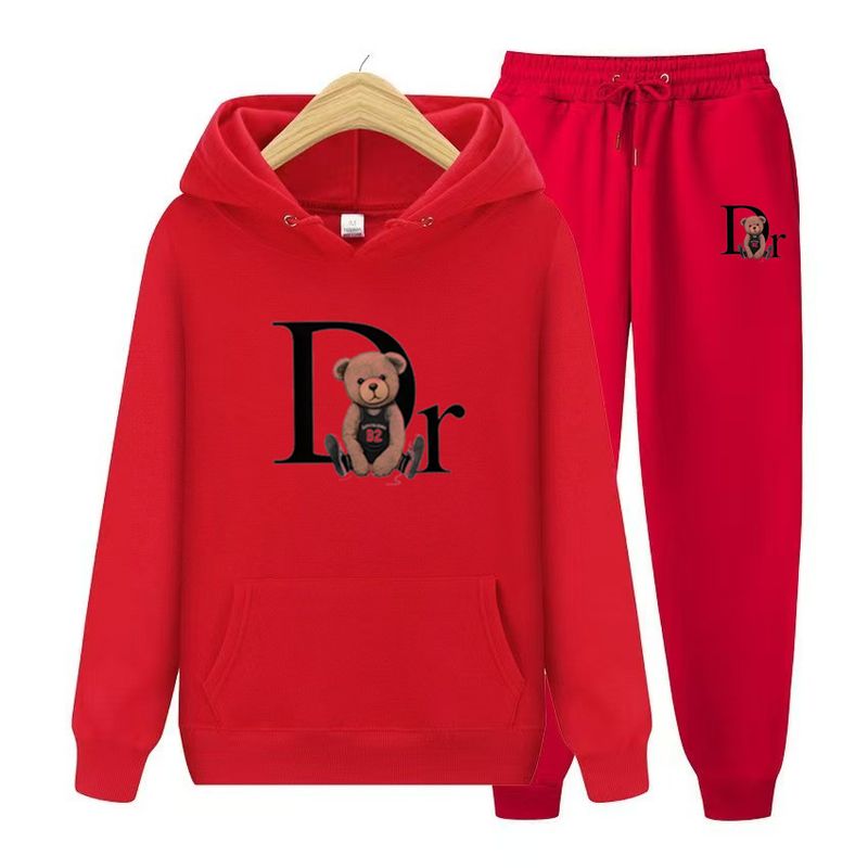 Buchstabendruck Straße Koreanischer Stil Persönlichkeit Unisex Casual Hoodie Sweatshirt Set_voghion.com
