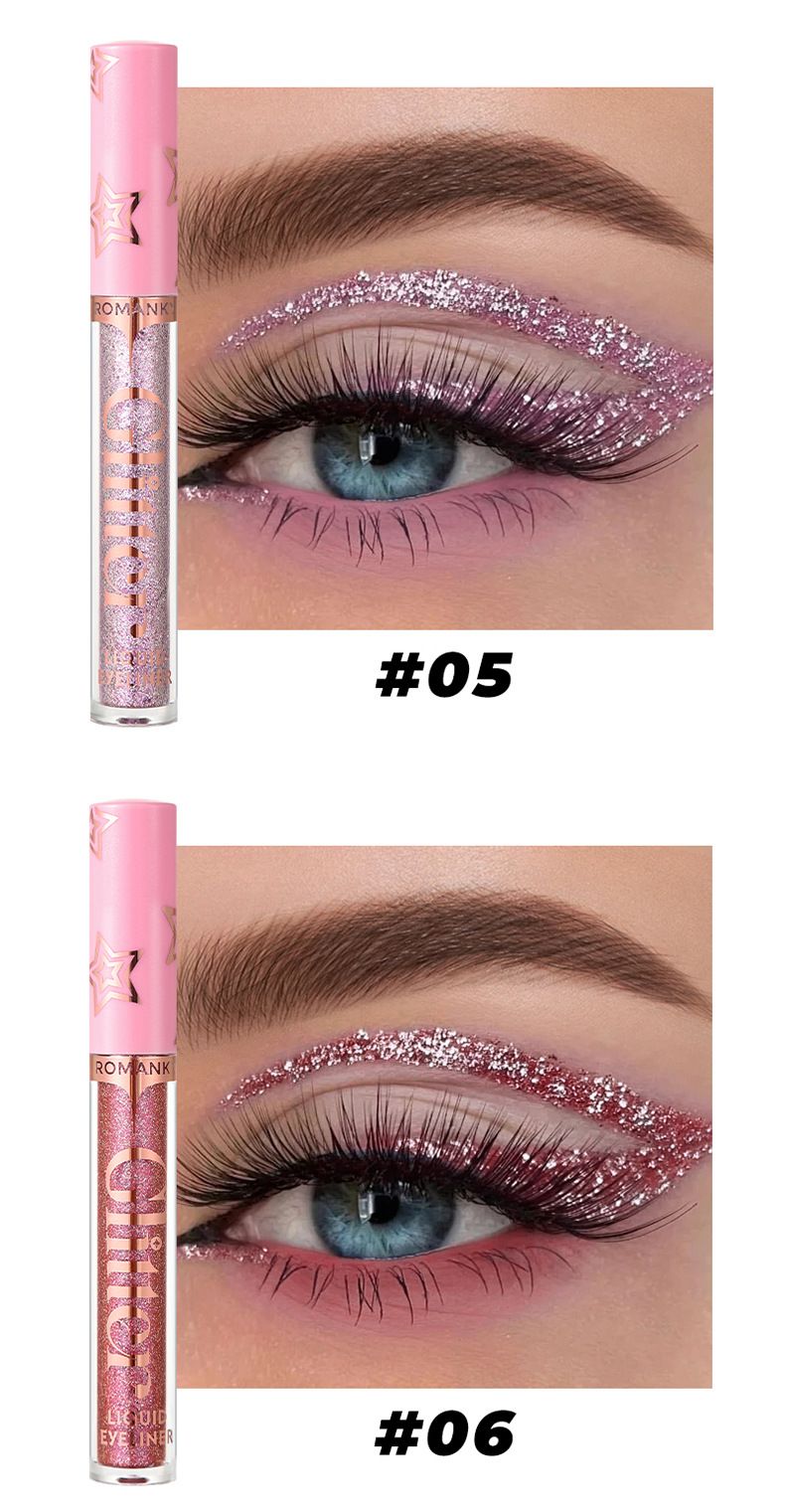 New Shiny Liquid Eyeliner Long-lasting Waterproof_voghion.com