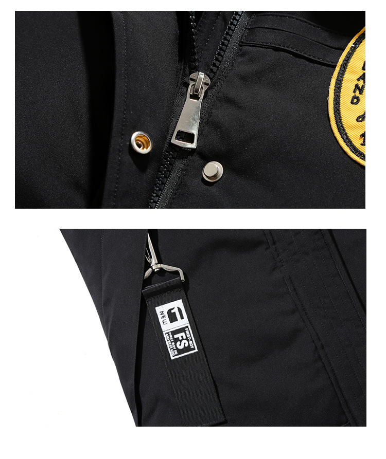 Kinderkleding Jongens Middellange en Lange Witte Eendendons Casual Jas_voghion.com