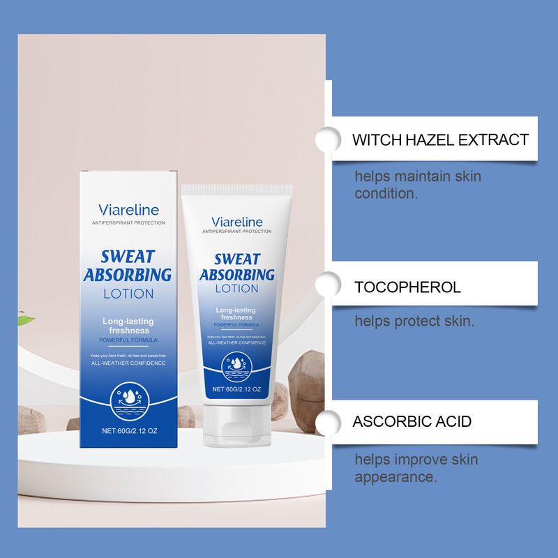 VIARELINE Lozione Rinfrescante Cura Delicata Pelle del Viso Confortevole Sport all'Aria Aperta Confezione Portatile_voghion.com