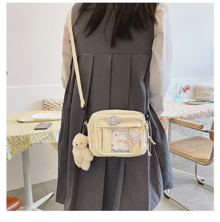 Kawaii Girls 2023 New JK Transparent Small Crossbody For Women Purses and Handbags Shoulder Bag Itabag Bolso_voghion.com