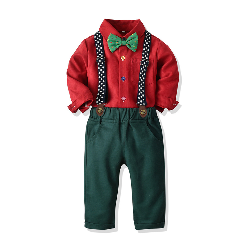 abbigliamento per bambini, comoda camicia in velluto a coste a maniche lunghe da ragazzo e completo in maglione di cotone, tuta da gentiluomo per neonato_voghion.com