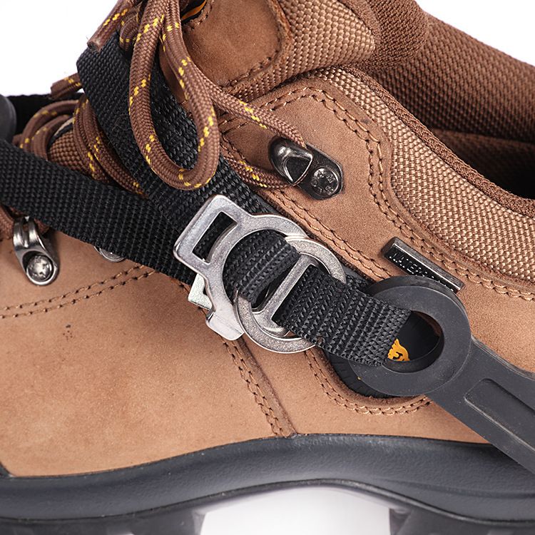 Crampones de invierno nuevos de diez dientes, profesionales, para hielo, nieve, antideslizantes, para exteriores, escalada, hielo, crampones de 10 dientes_voghion.com