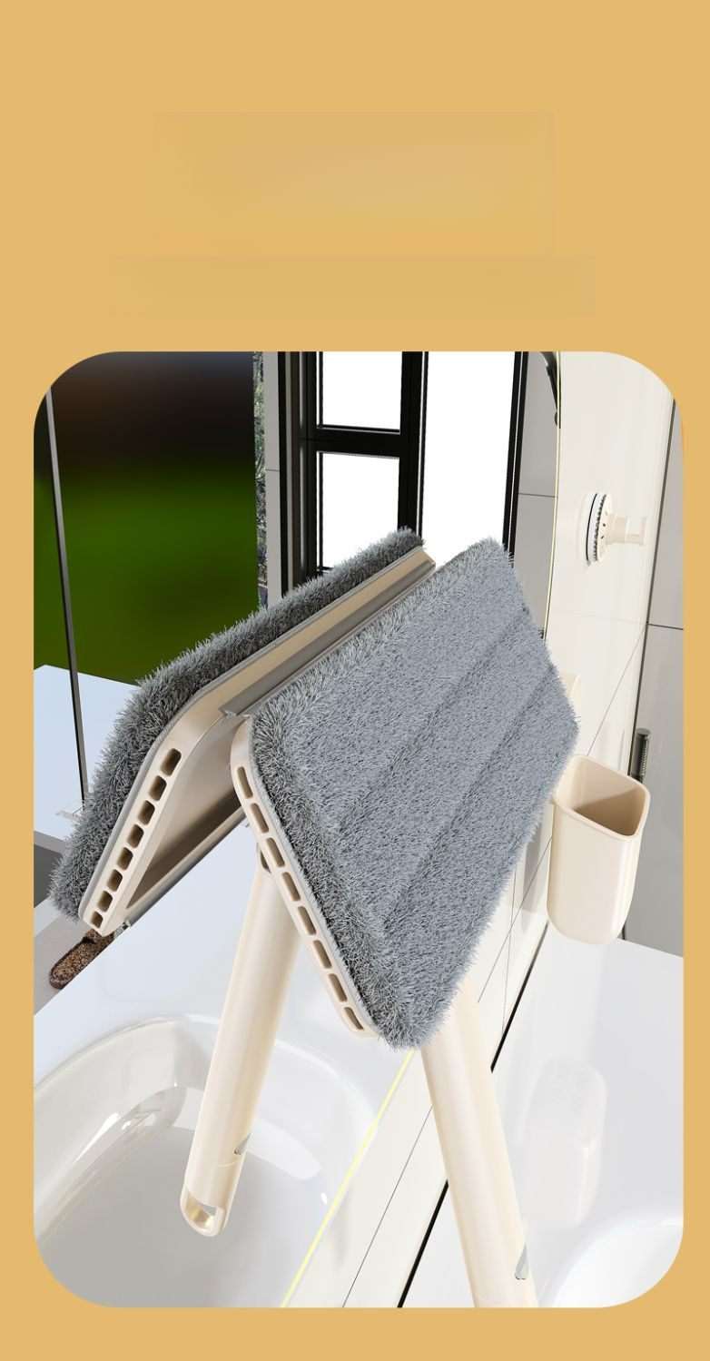 Mini Dry And Wet Dual-use Desktop Cleaning Electrostatic Adsorption Face Towel Small Mop_voghion.com