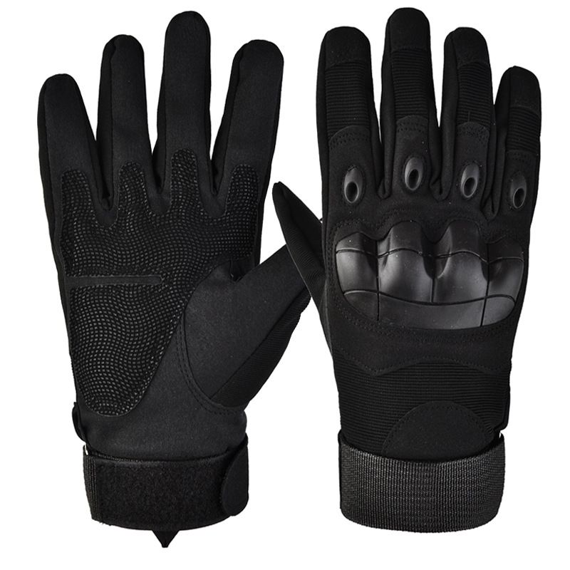 Taktische Handschuhe Kampftaktik Spezial-Halbfingerhandschuhe Herren Outdoor Bergsteigen Rutschfeste Softshell Langfingerhandschuhe_voghion.com