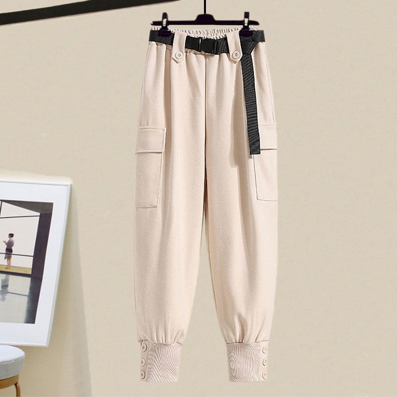 Damenbekleidung Übergröße Damen Herbst- und Winteranzüge für Damen Neue Art Weste Hemd Schlanke Overalls Dreiteiliger Anzug_voghion.com