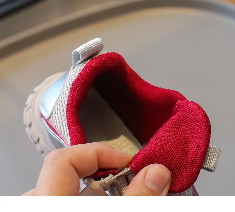Zapatillas de deporte transpirables para niños y niñas, de otoño 2024, nuevas, ligeras, suaves y versátiles_voghion.com