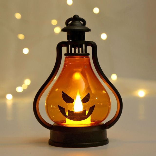 Decorazioni di Halloween Lanterna portatile per bambini Zucca Bar Atmosfera horror Disposizione Puntelli Ornamenti di Halloween per esterni_voghion.com