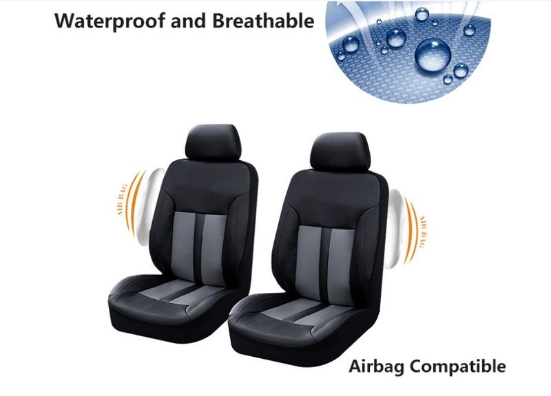 New hot selling car seat cover chair cover cushion full PVC material multi color four seasons universal wholesale_voghion.com