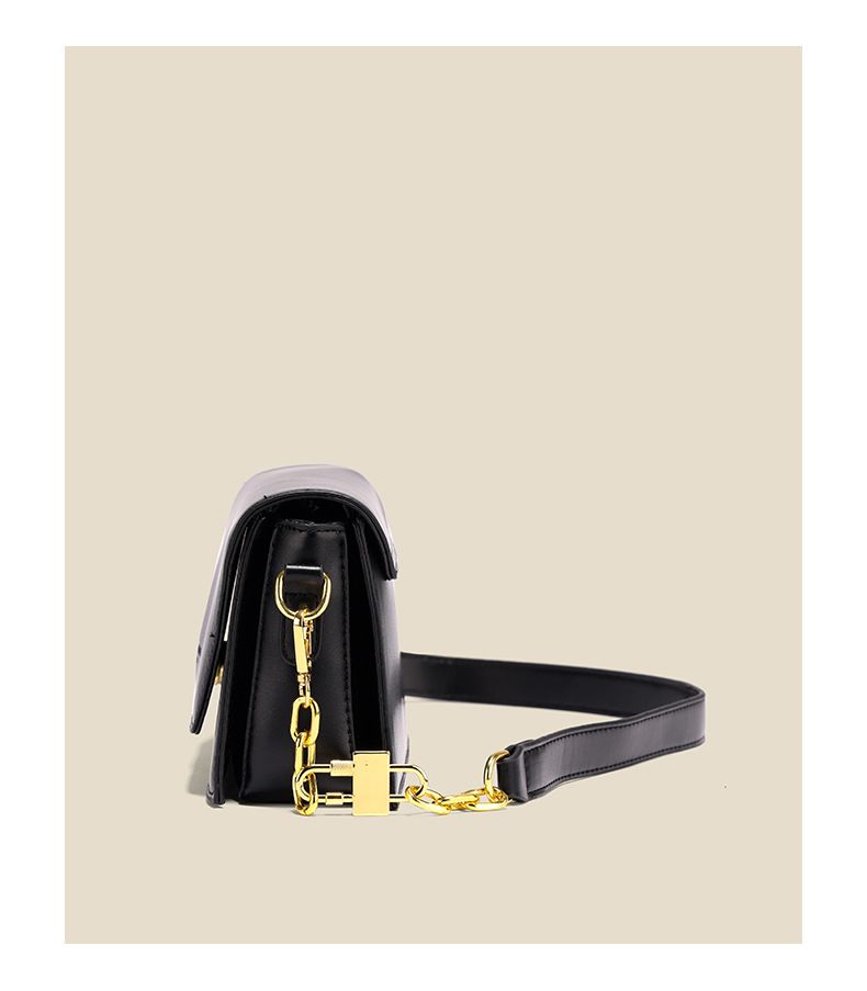 Borsa da donna di tendenza classica 2024 a tracolla diagonale a spalla singola semplice e versatile in tinta unita_voghion.com