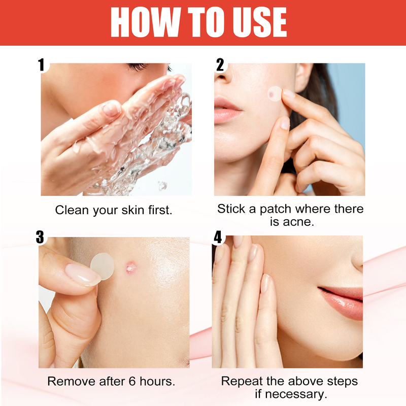 EELHOE Colloidal Patch Ansiktsbehandling Osynlig Makeup Stängd Munrengöring Vattentät och andningsbar aknehud_voghion.com