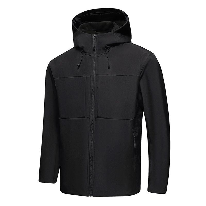 Same Style Soft Shell Laminated With Fleece Lining, Thickened For Autumn Winter, Functional Outdoor Cold-Proof Clothing,_voghion.com