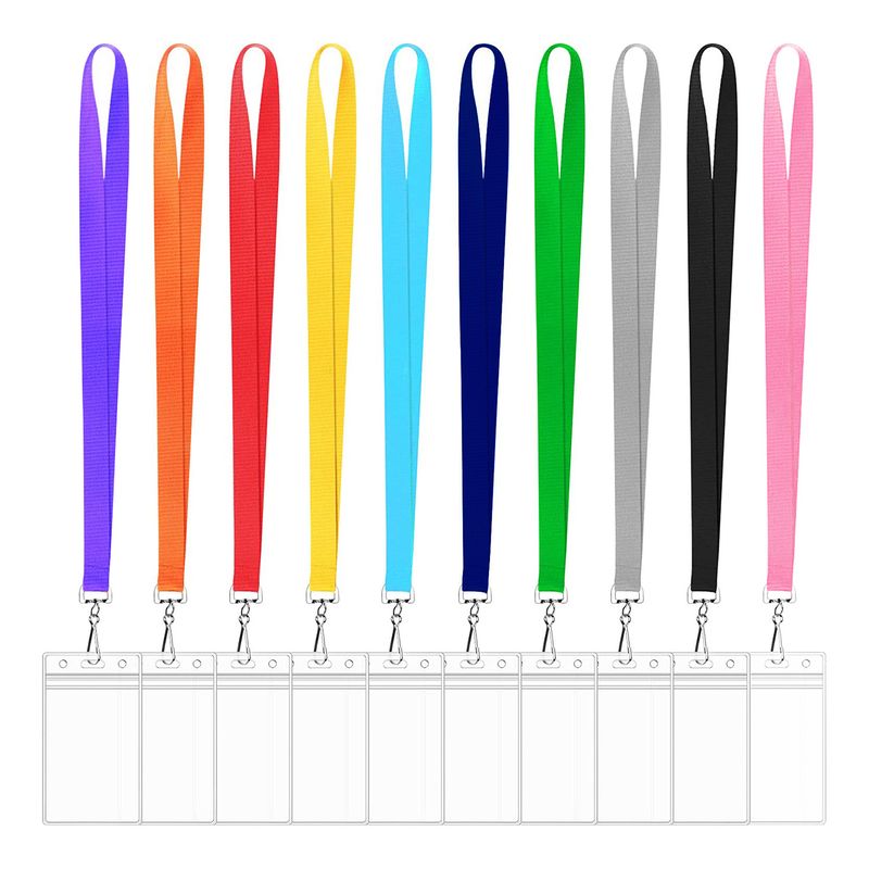 Színes poliészter nyolc karakteres csatos zsinór tanúsítvány zsinór PVC kártya tanúsítvány zsinór_voghion.com