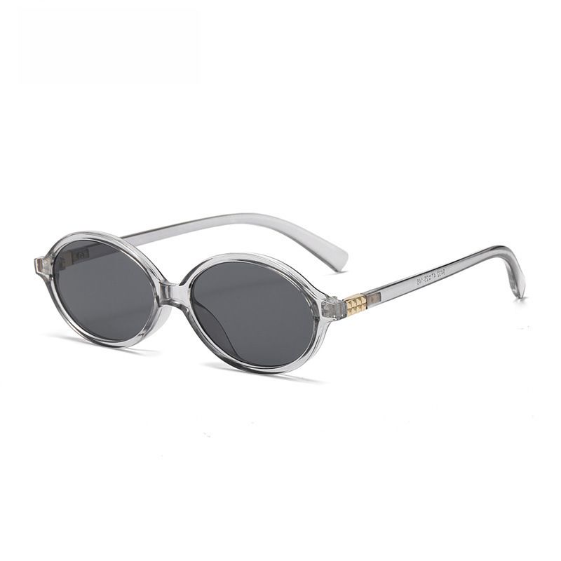 Jett 9432 Zhang Yuanying same style Oval small frame sunglasses retro Korean plain anti-blue light glasses can match myopia_voghion.com