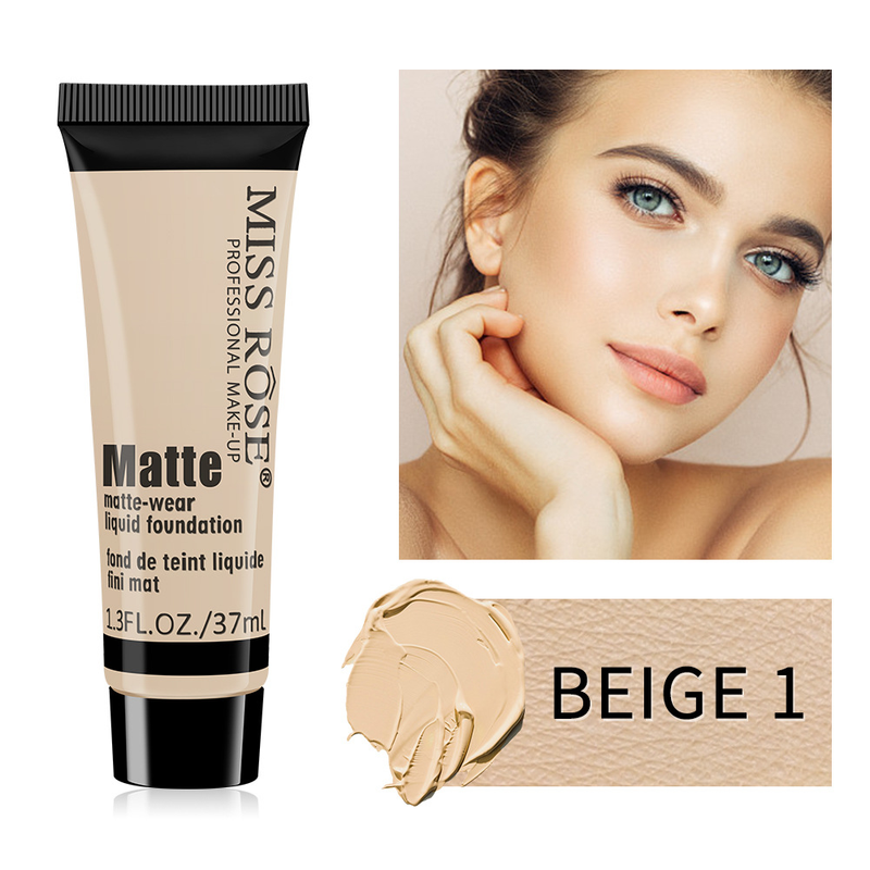 Base líquida corretivo creme MISS ROSE_voghion.com