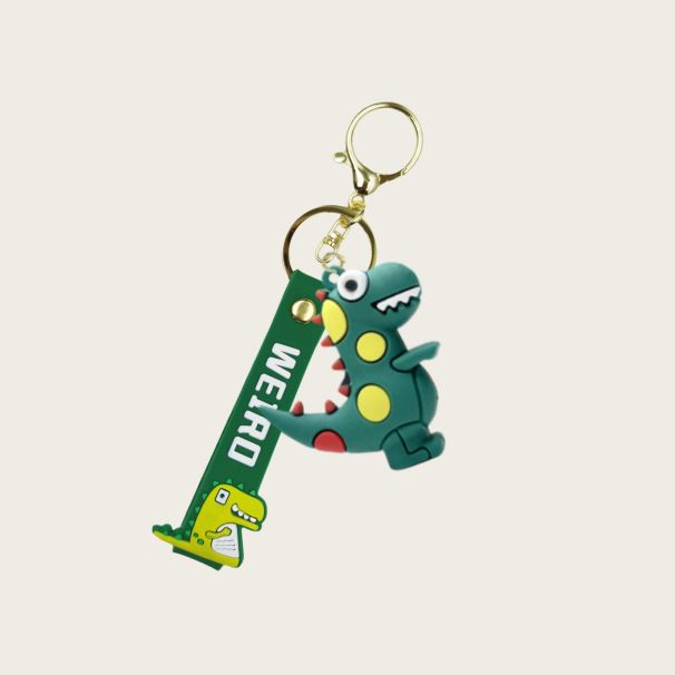 Dinosaur Creative Figurine Backpack Keychain Keyring Car Women's Cute High-end Pendant_voghion.com