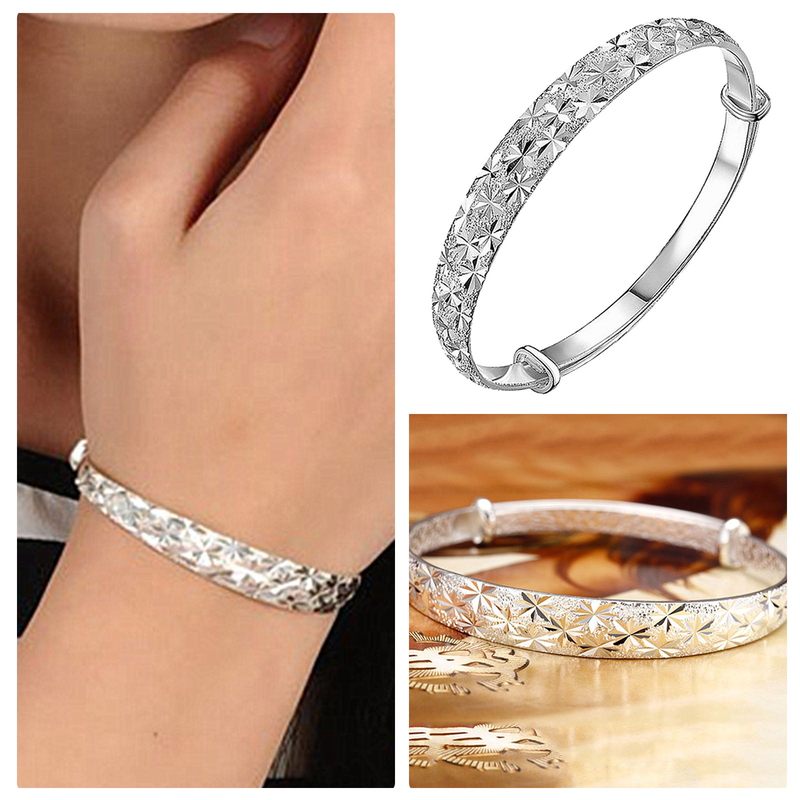 Baocc Accessories Pure Sterling Gypsophila Bracelet Fashion Jewelry Bangle Bracelets Sier_voghion.com