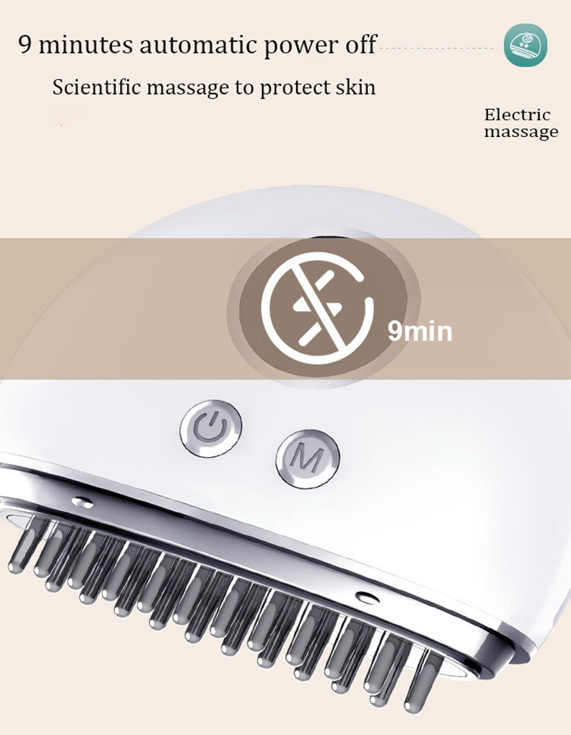 Mikrostroum Vibratioun EMS Kapp Entspanungsmassageapparat Guasha LED Mikrostroum Gesiicht Hals Kierper Haut Lifting R 70% Rabatt_voghion.com