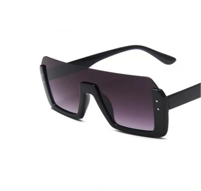 Neue Half Fashion Multi Color All In One Box Herren-Sonnenbrille mit großem Rahmen_voghion.com