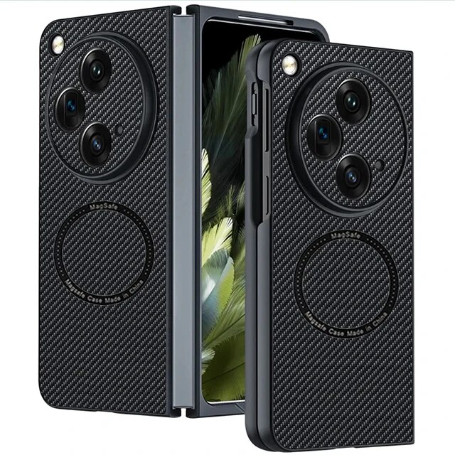 Oppo Original Hülle magnetische kabellose Laderüstung stoßfeste 360-Kamera-Schutzhülle für Find N3 N2 Flip_voghion.com