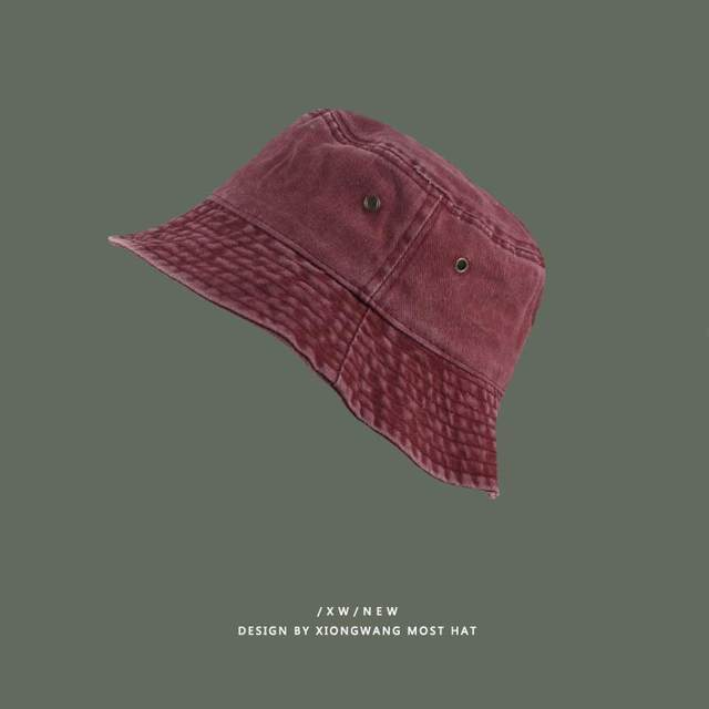 Sombreros de pescador de mezclilla lavada para hombre y mujer, de estilo vintage, lisos, de moda, para primavera, verano y otoño, estilo Panamá_voghion.com