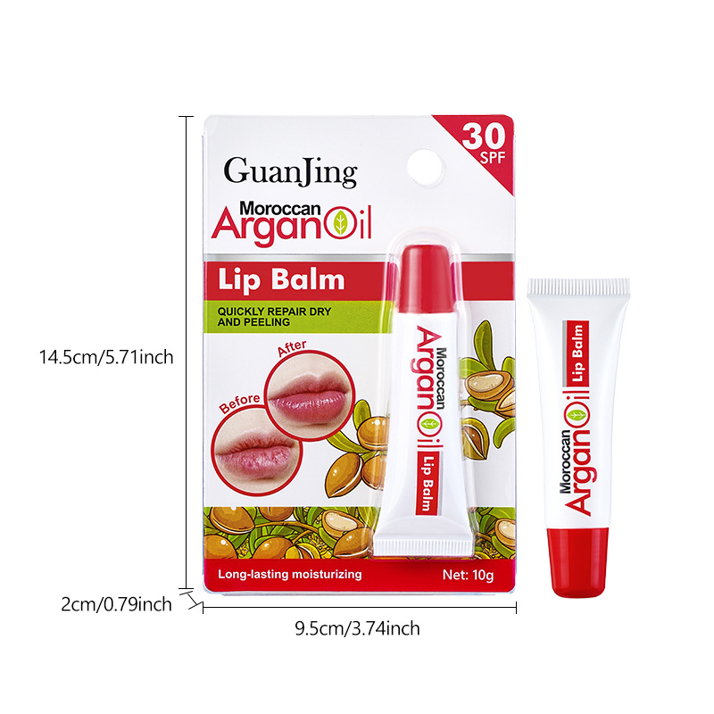 GJ7157 Lápiz labial con aceite de vitamina E de 10 g, 576 piezas_voghion.com