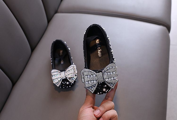 Neu Dame Baby Mädchen Mädchen Prinzessin Diamant Einzelnen Schuh Schuhe Dance_voghion.com