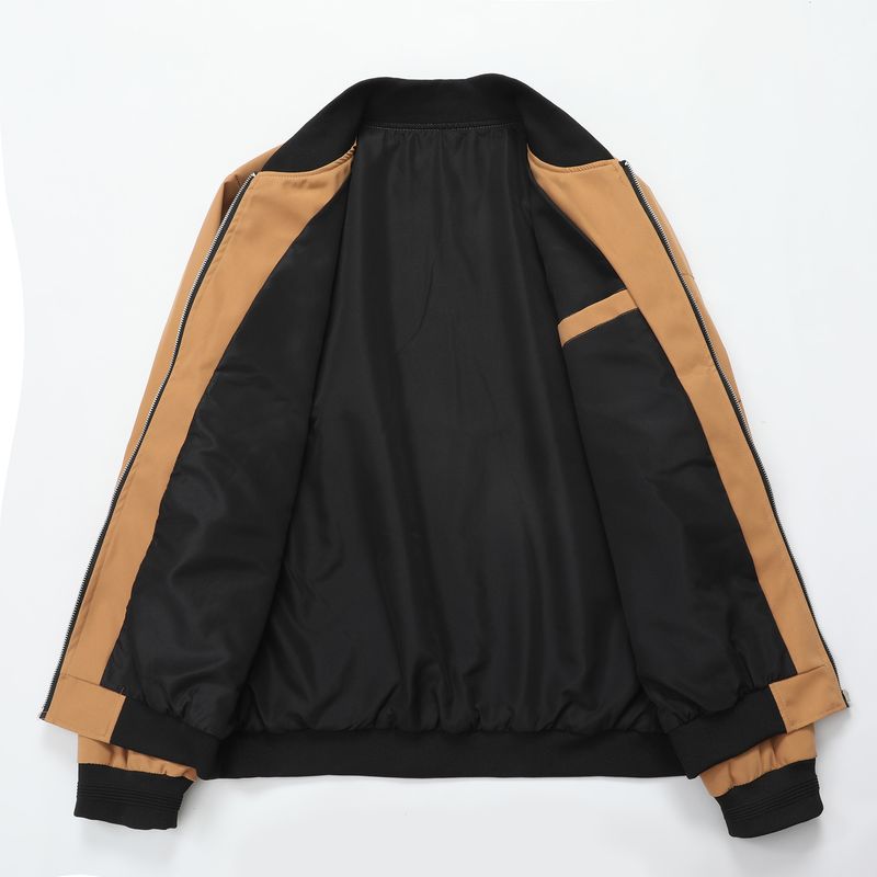 2024 European Cardigan Autumn And Winter New Men's Jacket Fashionable Standing Collar_voghion.com