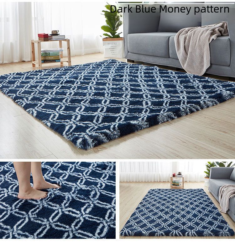 Tappeto per soggiorno e camera da letto in peluche Tie Dye, tappetino per pavimento, bagno, cucina, porta, zerbino, tappetino assorbente per piedi_voghion.com