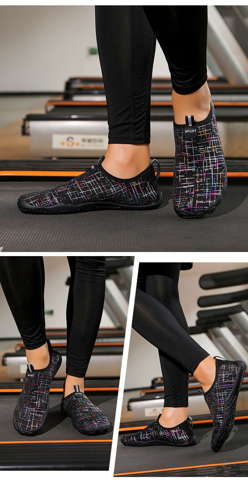 Scarpe da acqua unisex ad asciugatura rapida per escursionismo, nuoto e spiaggia – Calzini antiscivolo con mesh traspirante e intersuola in EVA (uomo/donna)_voghion.com