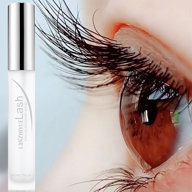 Mascara LANZHIYUE Eyelash Lengthening Liquid Spot Eyelashes Natural Thick Eyelash Liquid Makeup_voghion.com