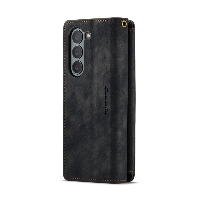 Étui en cuir pour téléphone portable Samsung Z Folder 6, étui de protection à rabat, résistant aux chutes, carte Z Folder 5_voghion.com