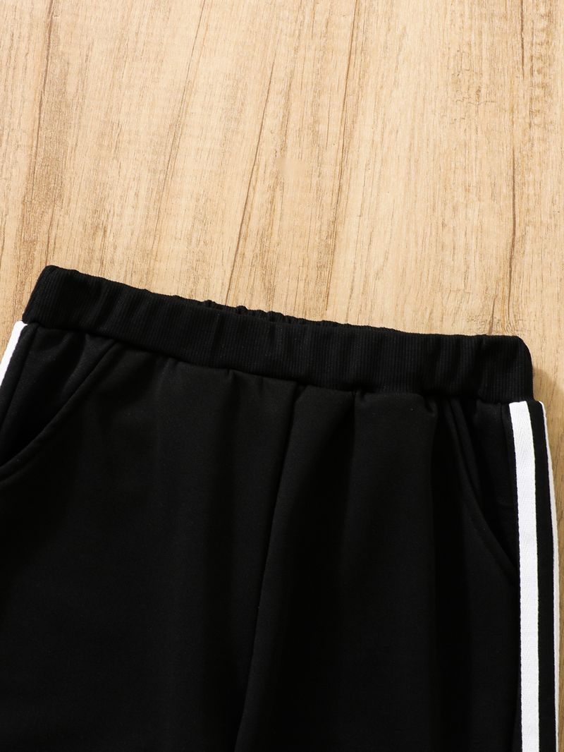 Pantalones deportivos para madres e hijos, transpirables y elásticos, ropa de juego cómoda para correr, gimnasio y escuela._voghion.com