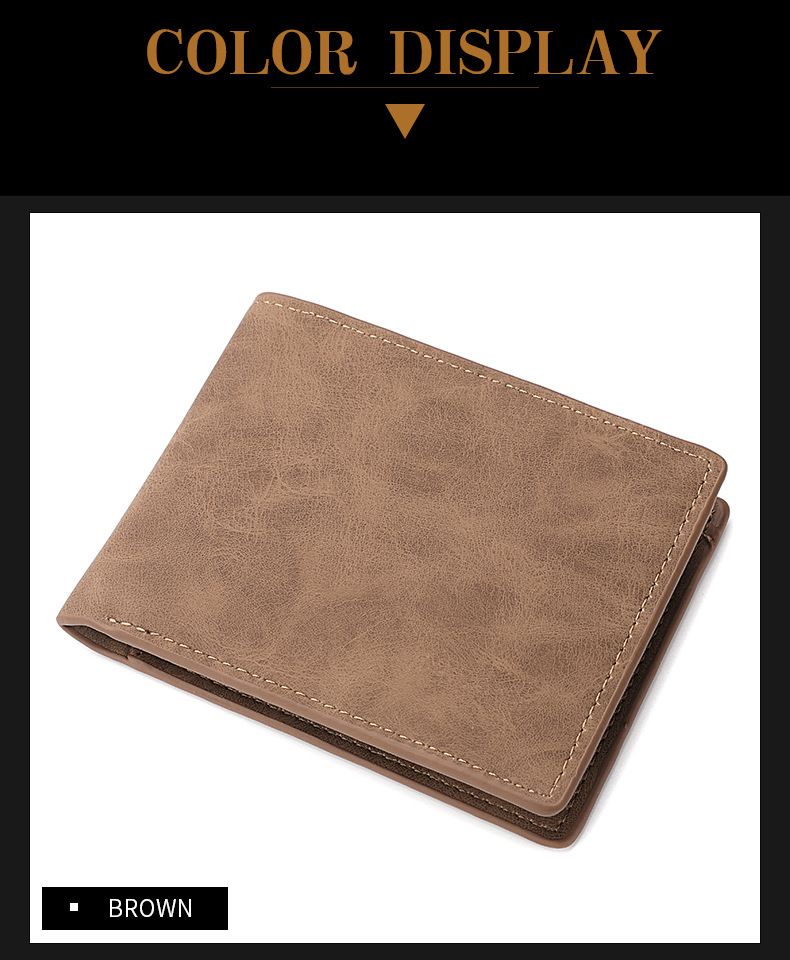 2023 New Wallet Men's Genuine Men's Short Zipper Simple Soft Leather Lightweight Wallet Vintage Wallet for Students_voghion.com