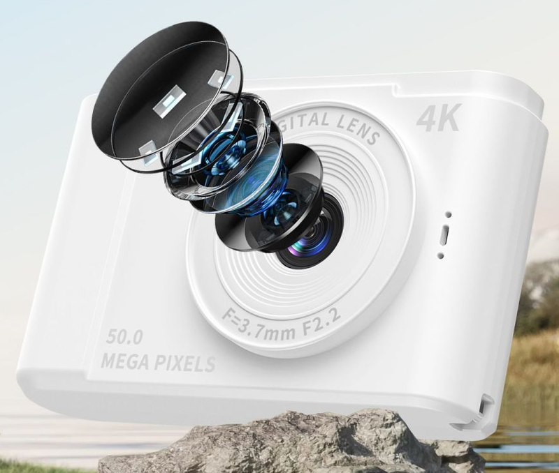 100 - Megapixel Dual - Camera Portable Card Camera For Campus Students_voghion.com