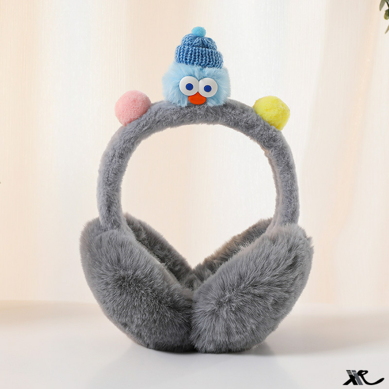 Lelijke en schattige poppen pluche oorkap Koudebestendige oorbeschermingstas Winter Wacky Ear Warme schattige oorkap Warme oorkap Vrouwelijke oorkap_voghion.com