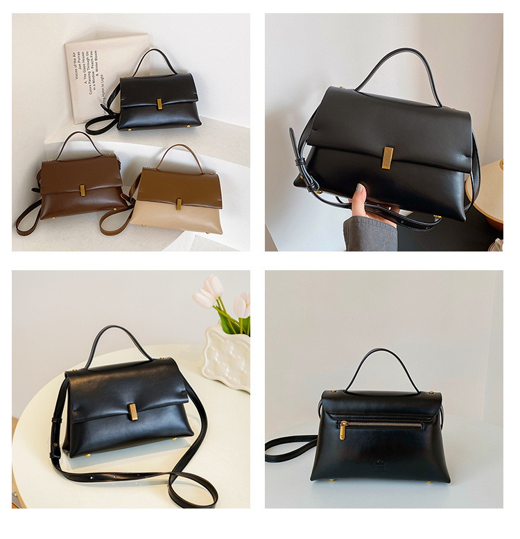 Borsa da donna in PU, borsa a tracolla, borsa media da donna, borsa a tracolla da donna, borsa quadrata piccola_voghion.com