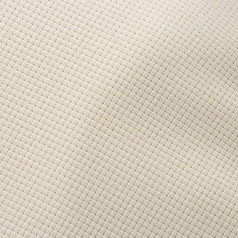 2024 Dünnes Waffelkleid mit halbem Reißverschluss für Herren mit entspanntem Polokragen und kurzen Ärmeln_voghion.com