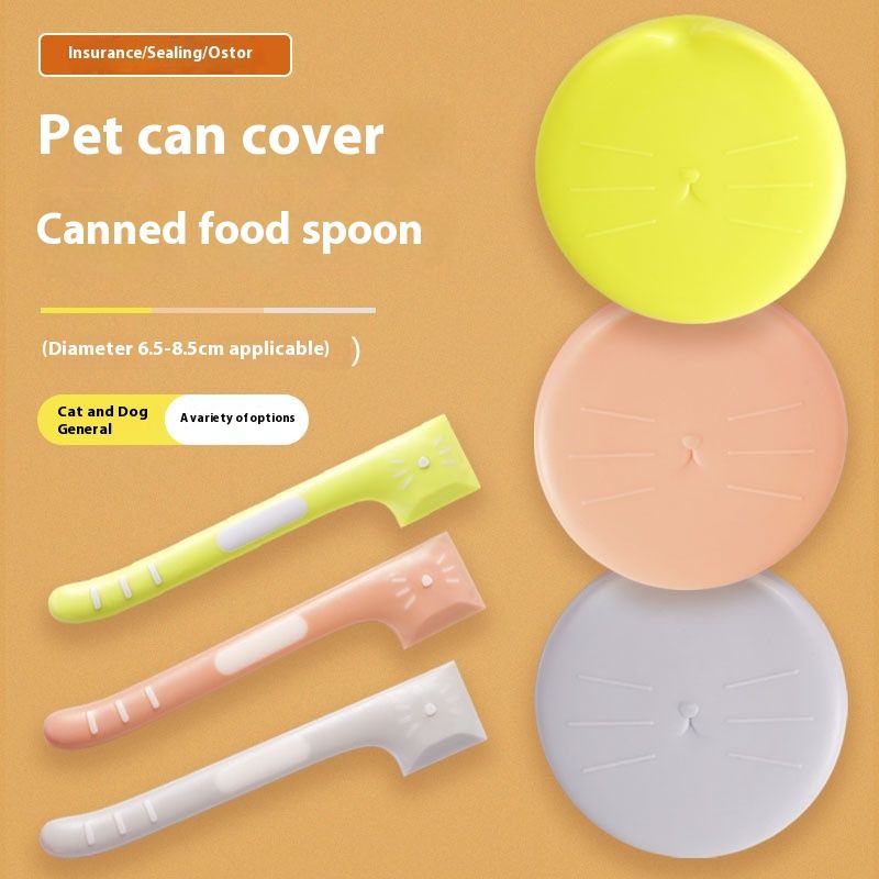 Tapa de sellado universal para mascotas, de silicona, para conservación de gatos y perros_voghion.com